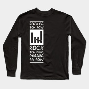 Onomatopoeia Rock Long Sleeve T-Shirt